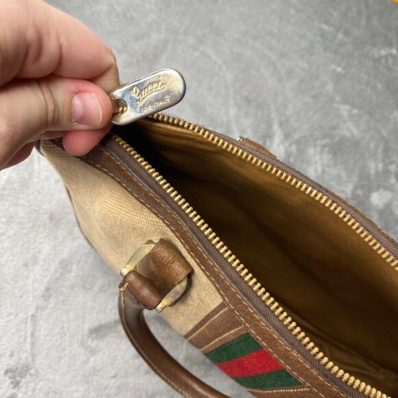 Vintage Tote Bag Gucci esch large  handbag - Picture 5 of 11